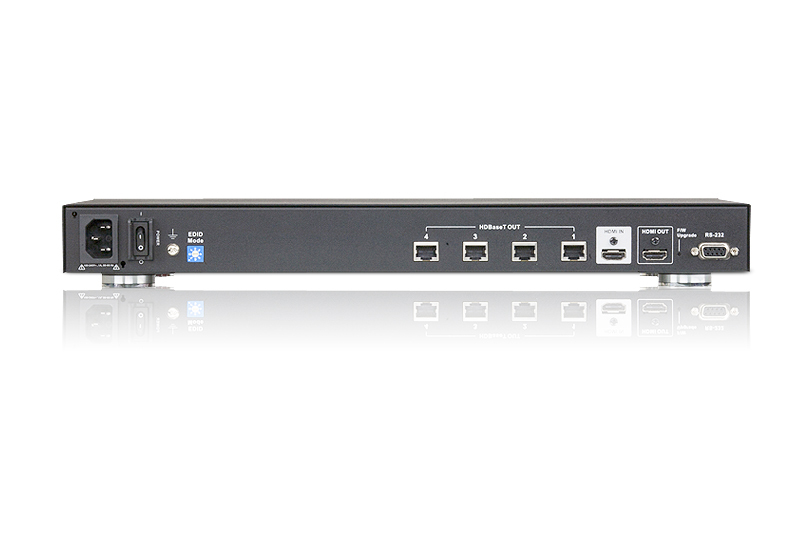 Разветвитель ATEN HDMI, 1> 4 монитора, 100 м./1080p; 60 м./4Kx2K, F, без шнуров, Б.П., по 1 витой паре VS1814T-AT-G VS1814T-AT-G
