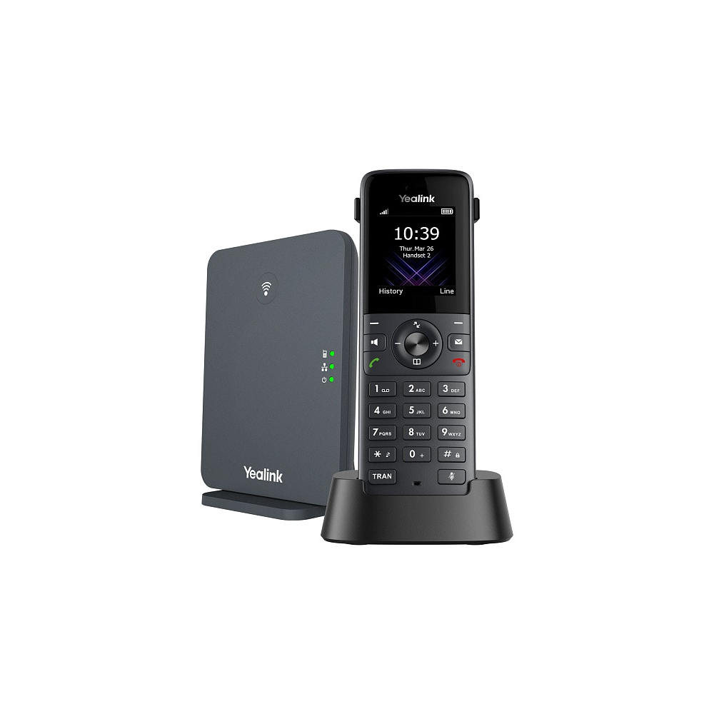 DECT-телефон Yealink (база W70B+трубка W73H) до 10 SIP-аккаунтов, до 10 трубок на базу, до 20 одновременных вызовов W73P W73P #2