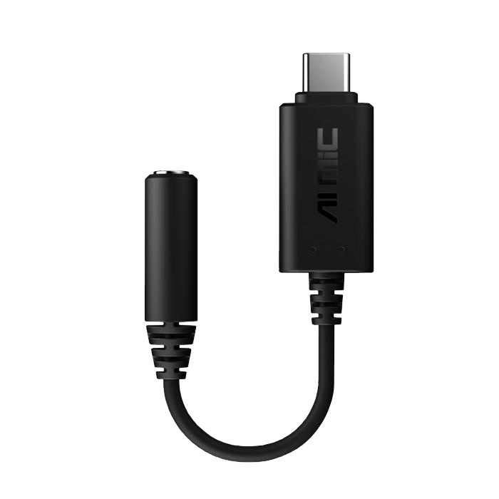 Переходник ASUS (AI Noise-Canceling Mic Adapter) ADAPTER/USB-A RTL Переходик с функцией фильтрации шумов для подключения гарнитуры к разъему смартфона или компьютера ASUS AI NC MIC ASUS AI NC MIC