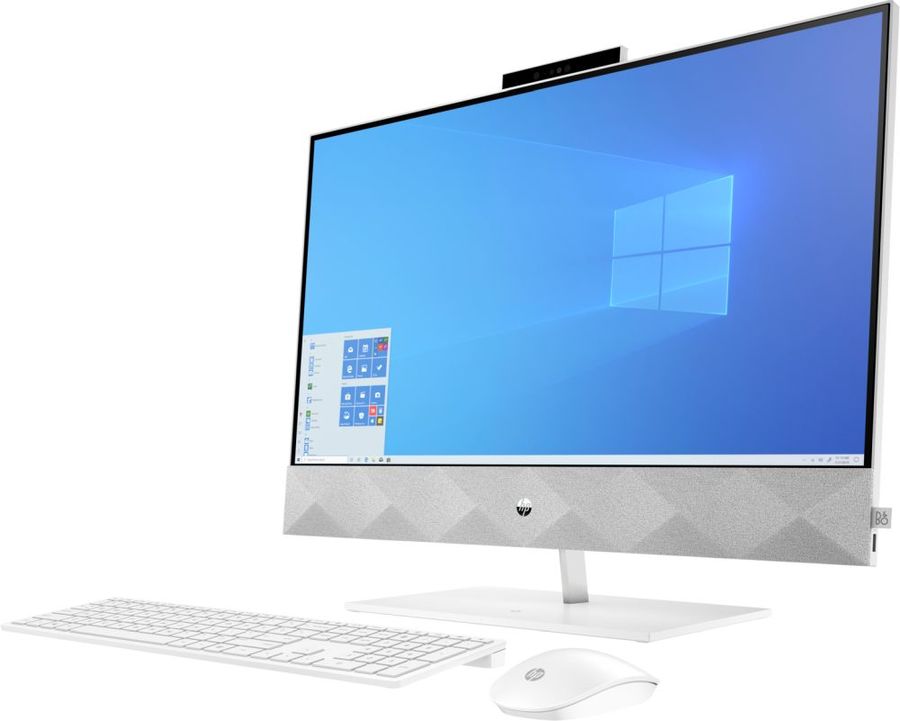 Моноблок HP Pavilion I 27-d0010ur Touch 27" FHD(1920x1080) Core i5-10400T, 8GB DDR4 2666 (1x8GB), SSD 256Gb, nVidia Gef MX350 2GB, no DVD, kbd&mouse wireless, 5MP Webcam, White, Win10, 1Y Wty 14Q45EA 14Q45EA