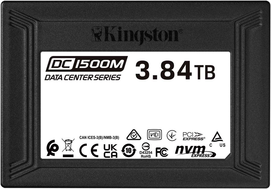 Твердотельный накопитель Kingston PCI-E 3.0 3.84Tb SEDC1500M/3840G DC1500M 2.5" 1.6 DWPD SEDC1500M/3840G SEDC1500M/3840G