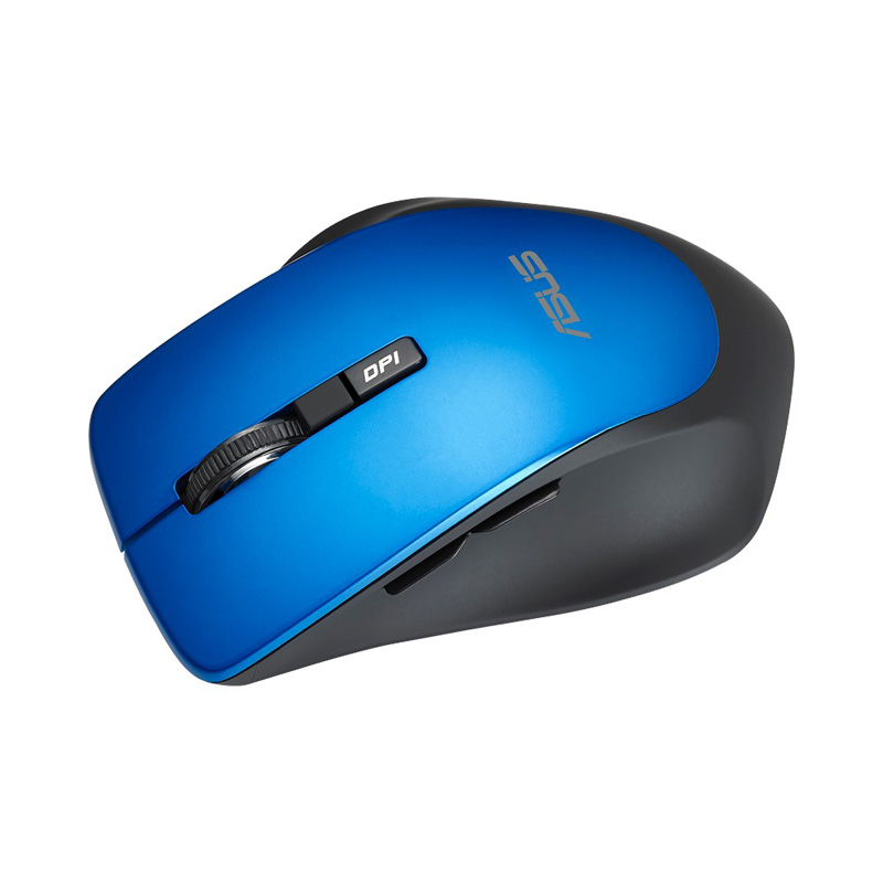 Мышь ASUS беспроводная  WT425 синяя (1000/1600 dpi, USB, 5but+Roll, RF 2.4GHz, Optical, 90XB0280-BMU040) 90XB0280-BMU040 90XB0280-BMU040