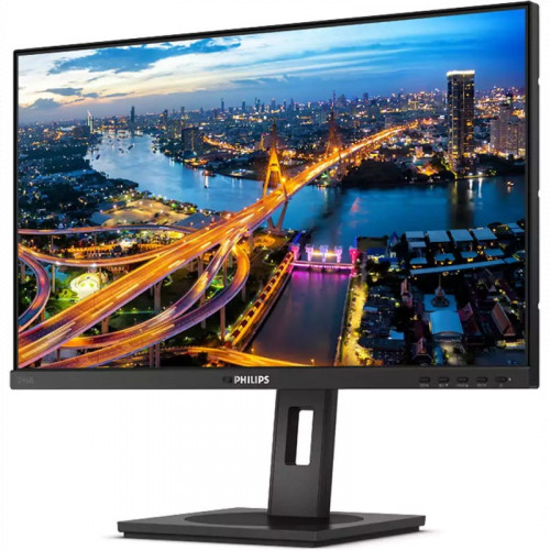 Монитор Philips 23.8" 246B1 IPS 2560x1440 75Hz 4ms 178/178 250cd 1000:1 8bit 2xHDMI1.4 DisplayPort1.4(in/out) RJ-45 3xUSB3.2 USB-C(90W) 2x2W Pivot VESA 246B1/00 246B1/00 #5