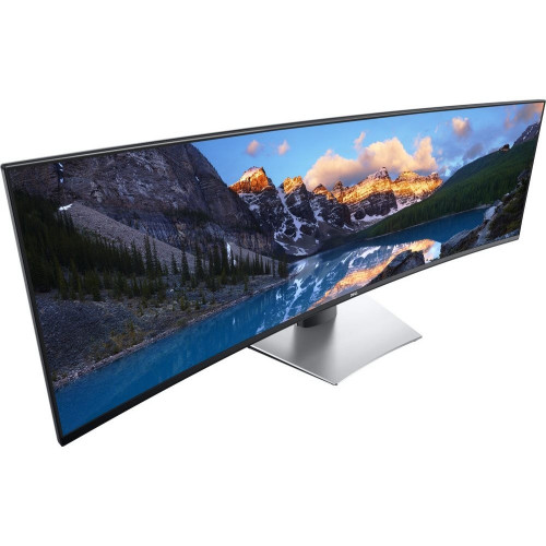 Монитор Dell 49" U4919DW Curved LCD BK/BK ( IPS; 32:9; 350 cd/m2; 1000:1/2M:1; 5120 x1440; 5ms; 178/178; 2HDMI; DP; USB Type-C; 7xUSB 3.0; HAS; Tilt) ВАЖНО:БЕЗ EU кабеля пит в компл U4919DW. U4919DW. #9