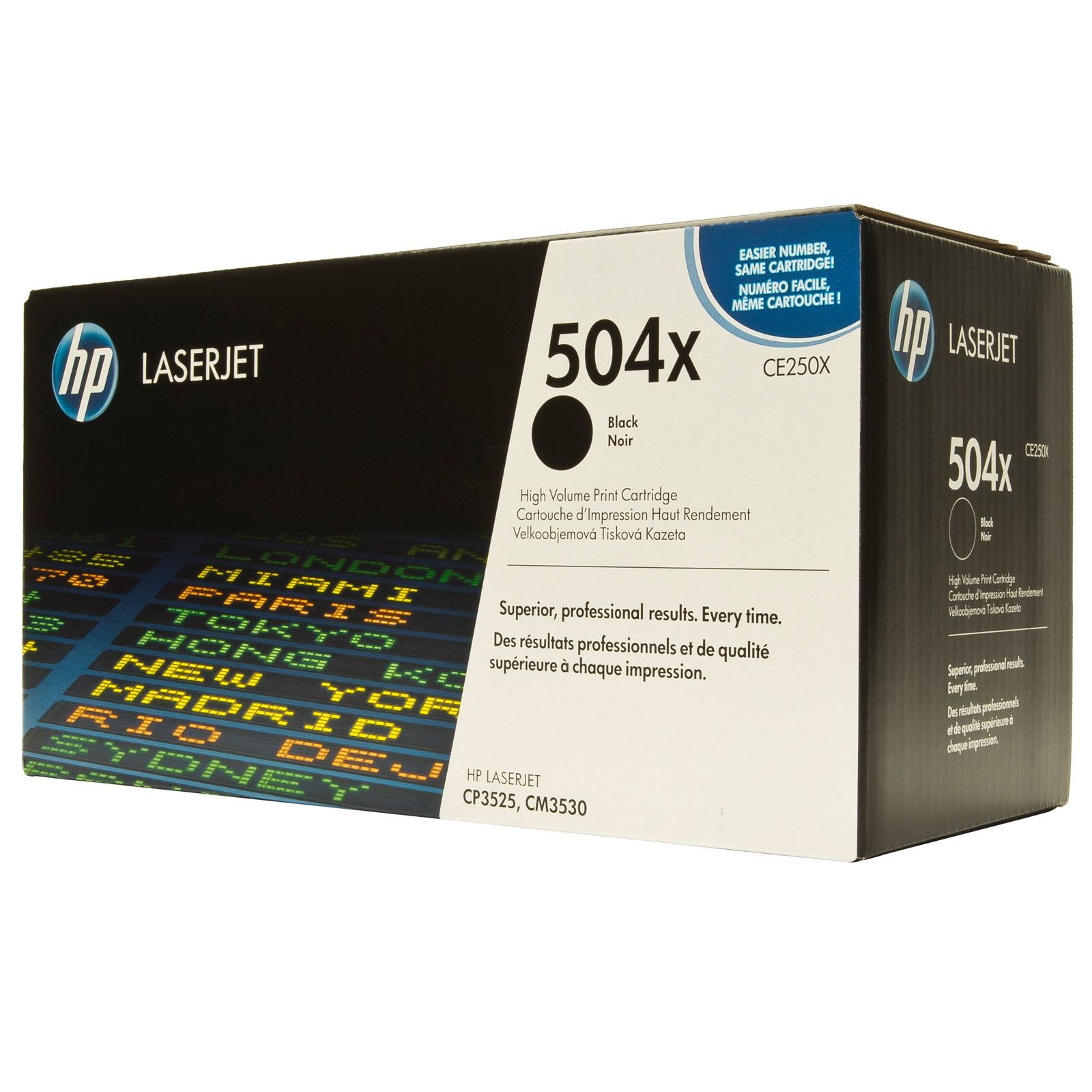 Картридж Original HP (CE250X) черный для CM3530/CP3525 (10500 стр) CE250X