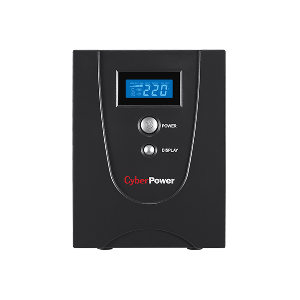 Источник бесперебойного питания CyberPower 1PE-C000025-00G Line-Interactive, 1200VA/720W, USB/RS-232/RJ11/45 (4 EURO) VALUE1200ELCD VALUE1200ELCD