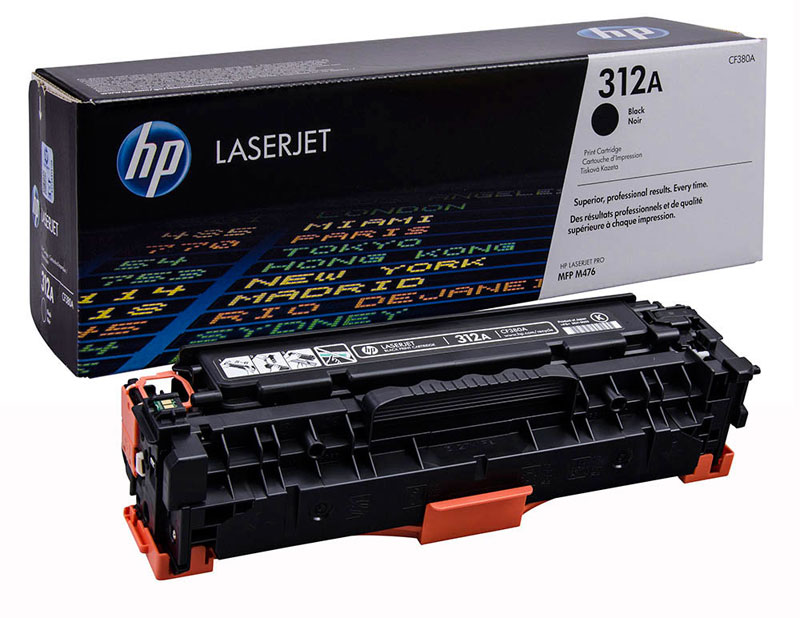 Картридж HP CF380A Toner Cartridge №312A Black для HP LJ M476nw CF380A