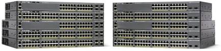 Коммутатор Catalyst 2960-X 54 GigE PoE 740W, 2x10G SFP+,LAN Base,Russia AC Power Cord (Europe), C13, CEE 7, 1.5M WS-C2960RX-54FPD-L