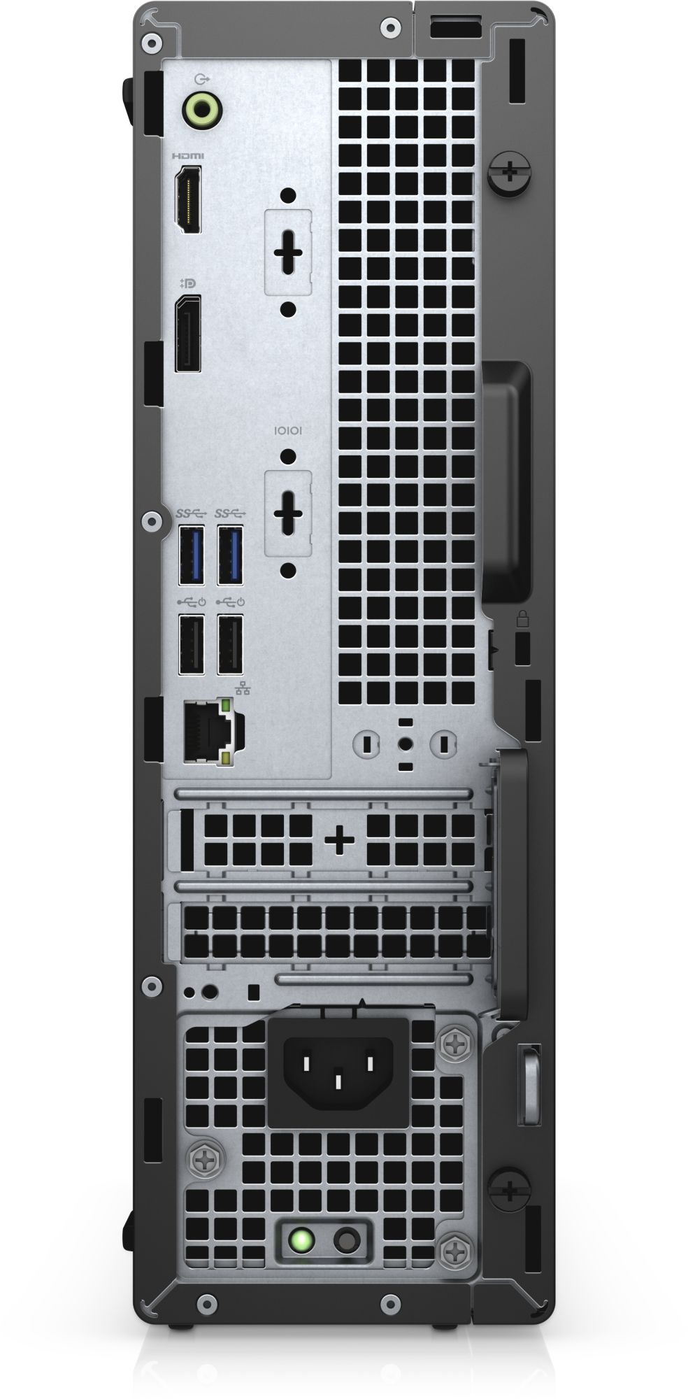 Компьютер Dell Optiplex 3080 SFF i3 10100 (3.6)/8Gb/SSD256Gb/UHDG 630/DVDRW/Windows 10 Professional/GbitEth/200W/клавиатура/мышь/черный 3080-8495 3080-8495