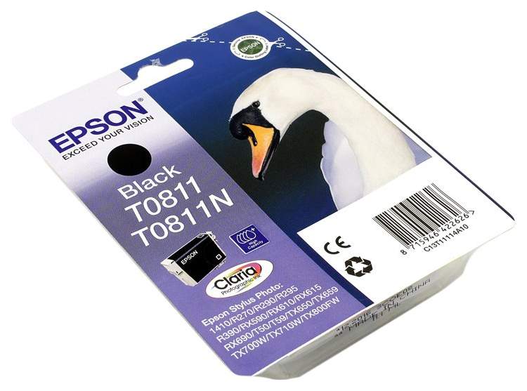 Картридж струйный Epson черный для Epson R270/290/RX590 (C13T11114A10) C13T11114A10 #3