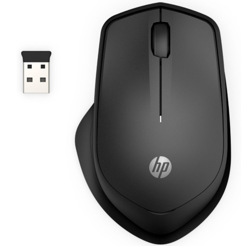 Мышь беспроводная HP  280 Silent черный оптическая USB 19U64AA 19U64AA #5