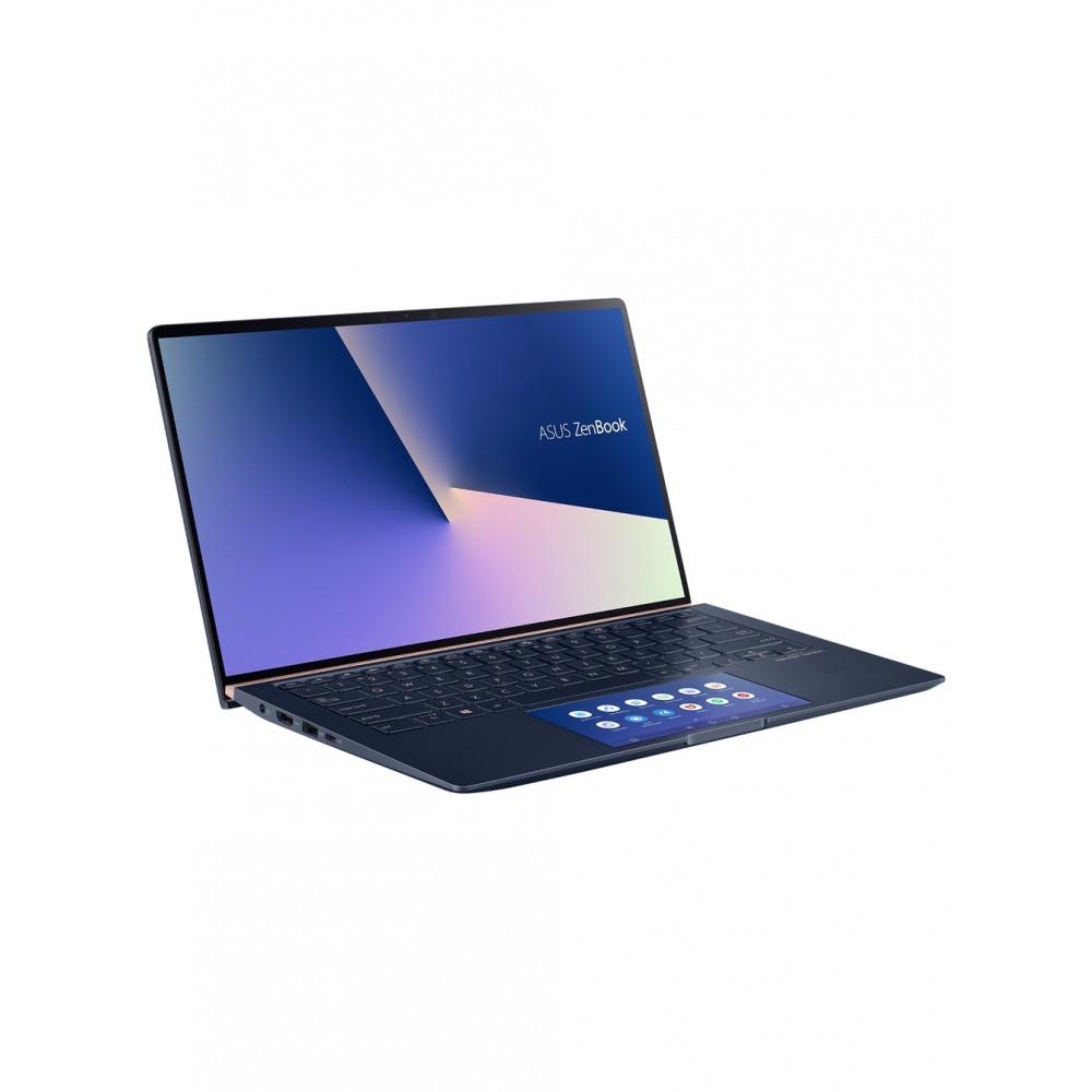 Ноутбук ASUS UX434FQ-A6073T XMAS 14"(1920x1080 IPS)/Intel Core i7 10510U(1.8Ghz)/16384Mb/512SSDGb/noDVD/Ext:nVidia GeForce MX350(2048Mb)/Cam/BT/WiFi/war 1y/1.26kg/Royal Blue/W10 90NB0RM1-M00970 90NB0RM1-M00970