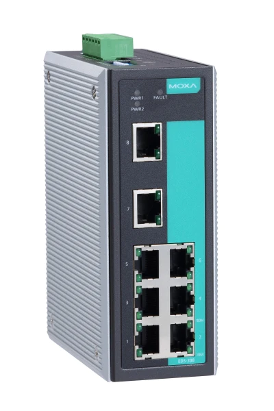 Коммутатор MOXA Ethernet Server 8 10/100BaseTx ports EDS-308 EDS-308