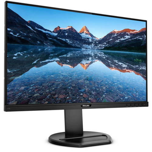 Монитор Philips 23,8" 1920x1080 75Гц IPS W-LED 16:9 4ms VGA HDMI DP 5*USB3.2 USB-C 3.2 50M:1 1000:1 178/178 250cd HAS Pivot Tilt Swivel Speakers Black 243B9 243B9