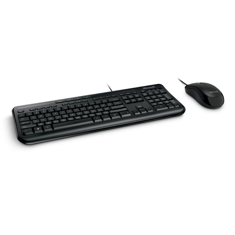 Клавиатура+мышь Microsoft Wired Desktop 600, USB, Black APB-00011