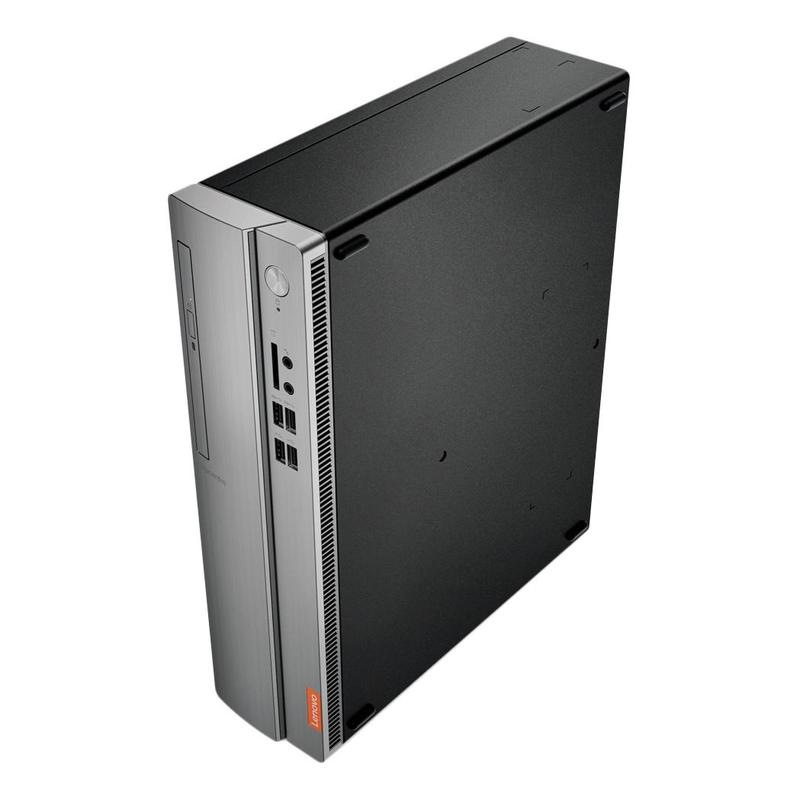 Персональный компьютер Lenovo IdeaCentre 310S-08IGM SFF PS J5005 (1.5)/4Gb/1Tb 7.2k/UHDG 605/Windows 10/GbitEth/65W/серебристый 90HX001ERS 90HX001ERS