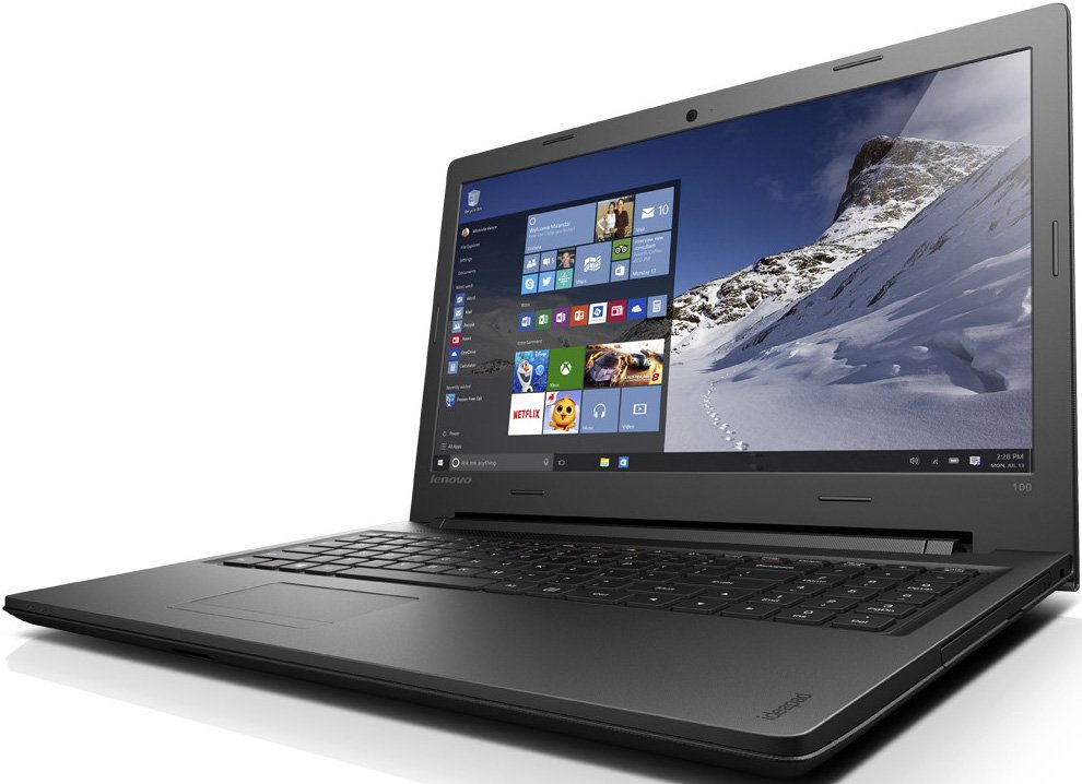 Ноутбук Lenovo 100-15IBD/15,6" HD/I5-5200U/6Гб /1TB /G920MX 2G/noDVD/WiFi+BT/W10/Black 80QQ014PRK