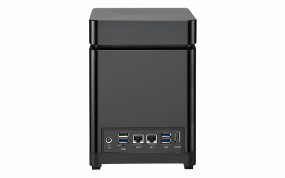 Сетевой RAID-накопитель QNAP 4 отсека для HDD, HDMI-порт. Intel Celeron J3455 1,5 ГГц, 8 ГБ. TS-453Bmini-8G TS-453Bmini-8G