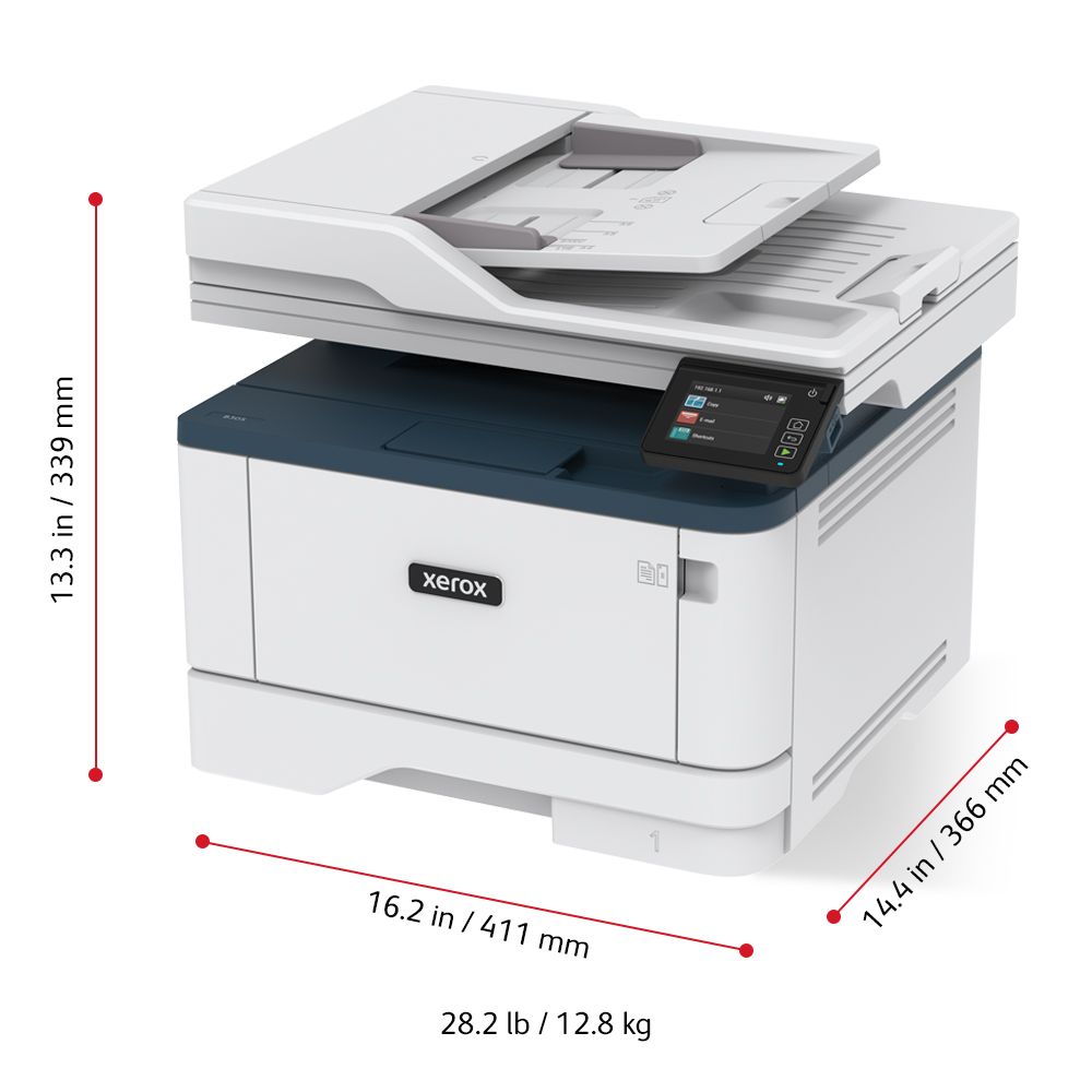 МФУ Xerox  B305 MFP, Up To 38ppm A4, Automatic 2-Sided Print, USB/Ethernet/Wi-Fi, 250-Sheet Tray, 220V (аналог МФУ XEROX WC 3335) B305V_DNI B305V_DNI