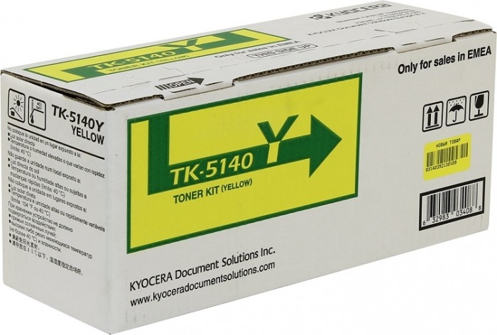 Картридж Kyocera TK-5140Y для P6130cdn/M6x30cdn Yellow 1T02NRANL0 1T02NRANL0