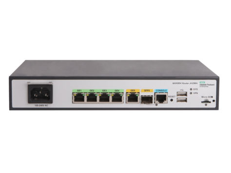 Маршрутизатор HPE MSR954 1GbE SFP Router JH296A JH296A