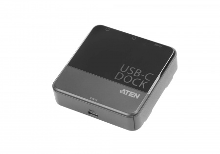 ATEN внешн,, 3 порта:USB 3,1 Gen 1+2xHDMI, USB 3,1, питание от шины, некаскадируемый, (одиночное подкл, макс,разр, 3840x2160 30 Гц;двойное подкл, макс,разр, 1920x1200 60 Гц;компактный) UH3233-AT UH3233-AT