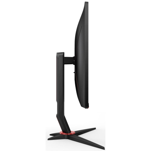 Монитор AOC 23.6'' LCD 16:9 1920х1080(FHD) VA, Curved, nonGLARE, 250cd/m2, H178°/V178°, 3000:1, 80M:1, 16.7M, 1ms, VGA, 2xHDMI, DP, USB-Hub, Height adj, Tilt, Swivel, Speakers, Curved, 2Y, Black-Red 24G2U/BK 24G2U/BK