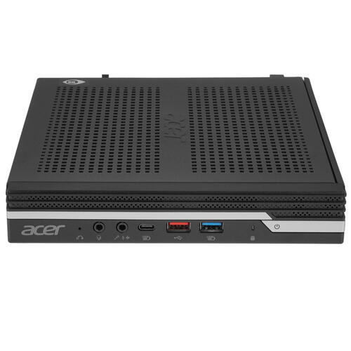 Персональный компьютер Acer Veriton N4670G Pen G6400, 4GB DDR4 2666, 128GB SSD M.2, Intel UHD 610, WiFi 6, BT, VESA, USB KB&Mouse, Endless OS, 3Y CI DT.VTZER.03G DT.VTZER.03G