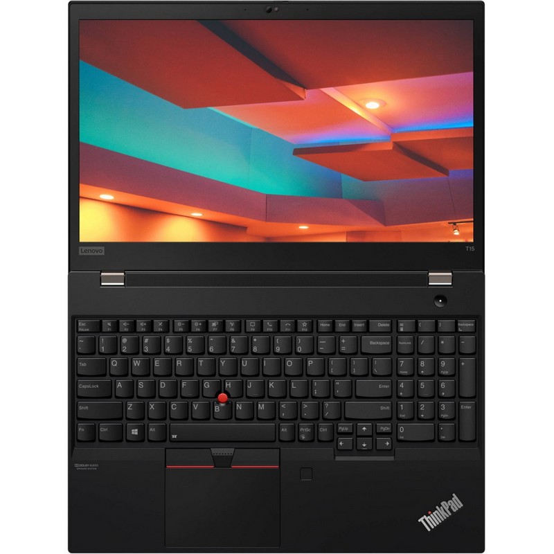 Ноутбук Lenovo ThinkPad T15 G1 T 15,6" FHD (1920x1080)IPS AG 250N, i5-10210U 1.6G, 8GB DDR4 3200, 512GB SSD M.2, Intel UHD, WiFi, BT, NoWWAN, FPR, IR Cam, 65W USB-C, 3cell 57Wh, Win 10 Pro, 3Y CI 20S6000URT 20S6000URT