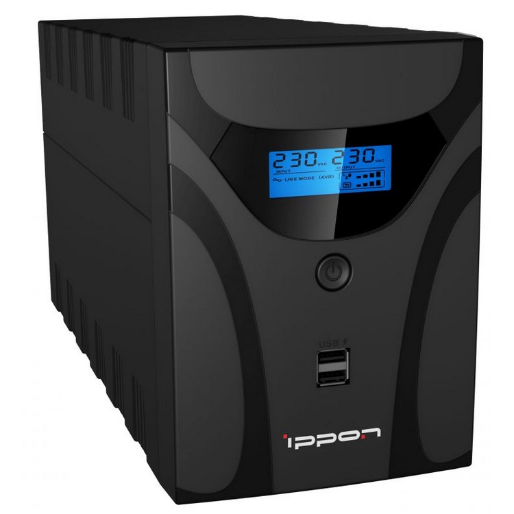 Источник бесперебойного питания Ippon Smart Power Pro II  line-interactive, 1600VA/960W, 6*IEC320, tower 1005588 1005588 #2