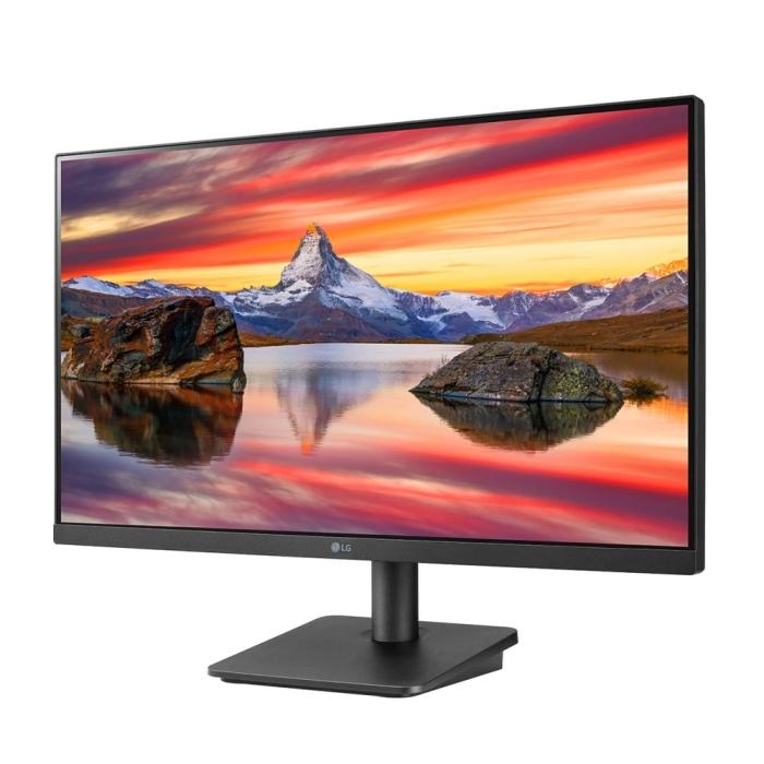 Монитор LG 24'' черный 1920x1080@75 Гц, IPS, 5 мс, 1000 : 1, 250 Кд/м?, 178°/178°, HDMI, VGA (D-sub), AMD FreeSync 24MP400-B 24MP400-B