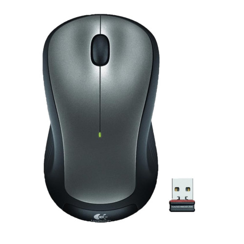 Мышь Logitech Wireless Mouse M310 Silver-Black USB 910-003986 910-003986