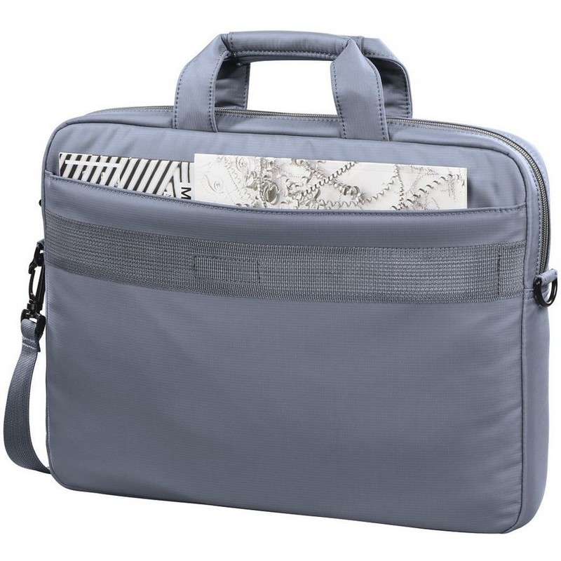 Сумка для ноутбука Hama  14.1" Toronto серый/голубой полиэстер 00101910 / 00216568 00101910 / 00216568