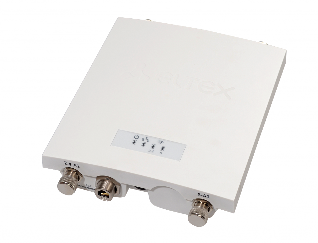 Точка доступа Eltex  802.11 ac (5G WiFi), 2.4/5GHz;  2х2 MIMO; 1 порт 10/100/1000 Base-T, 4 разъема N-типа для подключения внешних антенн, 48 В DC-PoE WOP-2ac DC #4