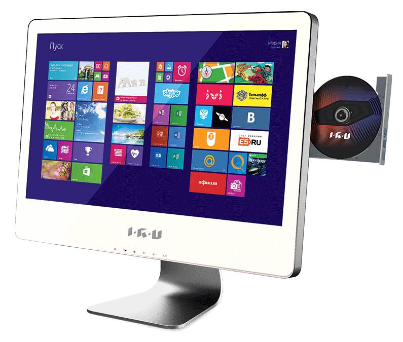 Моноблок IRU 508 AIO P G2030 (3)/4Gb/1Tb/GT630M 1Gb/DVDRW/CR/DOS/GbitEth/WiFi/130W/кл+м (290340) 290340