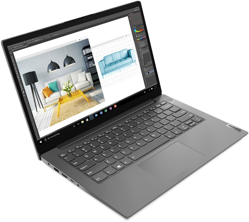 Ноутбук Lenovo V14 GEN2 ITL 14" FHD (1920x1080) TN AG 250N, i5-1135G7 2.4G, 2x4GB DDR4 3200, 512GB SSD M.2, Intel Iris Xe, WiFi, BT, 2cell 38Wh, NoOS, 1Y CI, 1.5kg 82KA003YRU 82KA003YRU