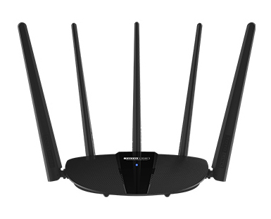 Маршрутизатор TOTOLINK Двухдиапазонный гигабитный AC1200, 802.11ac MU-MIMO Wave2, 3 гигабитных порта (1xWAN+2xLAN), 5 антенн 5dBi A3100R A3100R