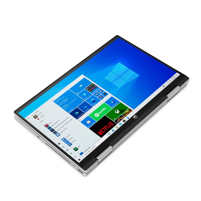 Ноутбук HP Pavilion 14x360 14-dy0011ur 14"(1920x1080 IPS)/Touch/Intel Core i7 1165G7(2.8Ghz)/16384Mb/512PCISSDGb/noDVD/Int:Intel Iris Xe/Cam/WiFi/war 1y/Natural silver /W10 + fingerprint 3B3K6EA 3B3K6EA
