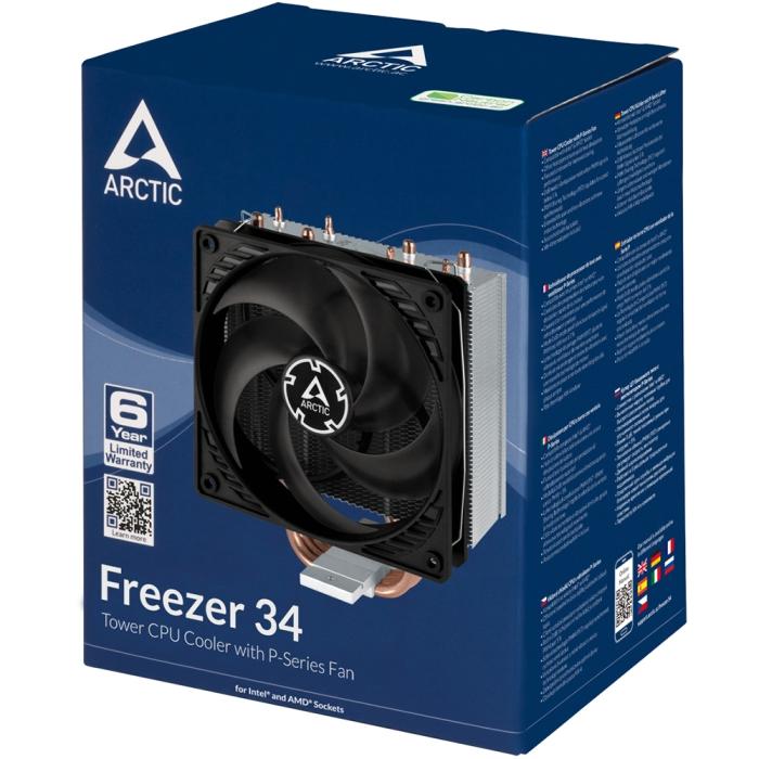 Вентилятор Arctic Freezer 34 Intel LGA 1150-56/2066/2011-v3/AMD AM4 ACFRE00052A ACFRE00052A