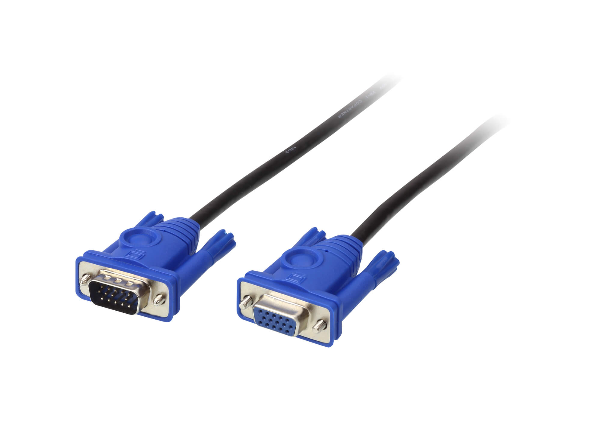 Кабель ATEN монитор/VGA/SXGA, HD-DB15, Female/Male, 12 проводов, опрессованный,   1,8 метр 2L-2401 2L-2401