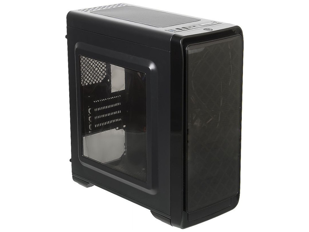 Корпус AccordTec A-SMB черный без БП mATX 5x120mm 2xUSB2.0 1xUSB3.0 audio bott PSU ACC A-SMB ACC A-SMB