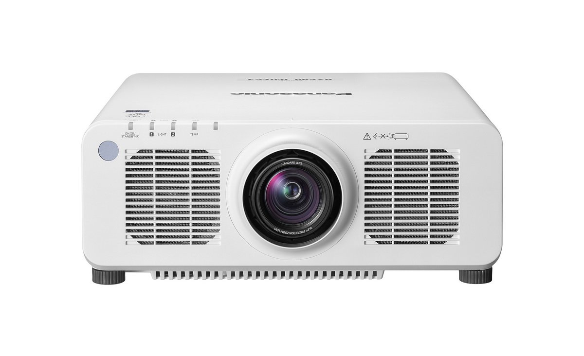 Проектор Panasonic PT-RZ690W лазерный DLP, 6200 Center, 6000 Lm,WUXGA(1920x1200);10000:1;16:10;TR 1.71-2.41:1;HDMI IN*1;DVI-D IN*1;SDI IN*1;RGB1 IN-BNCx5;RGB2 IN x1 D-sub15pin;RS232 x2;RemoteIN x2;RemoteOut x1;LAN RJ45 x1;RJ45 DigitalLink x1;белый PT PT-RZ690W