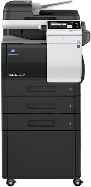 МФУ Konica Minolta bizhub C3351 цветное, А4, до 96000стр./мес,автоп,дупл,cеть,1*500 л,33 стр./м,ж/д 250ГБ,тонер 13/12k A92F021 A92F021
