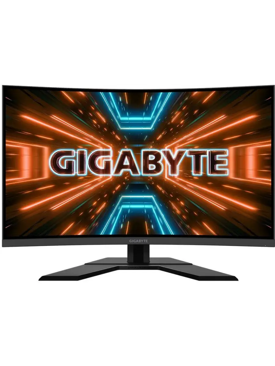 Монитор Gigabyte 31.5" G32QC A черный VA LED 1ms 16:9 HDMI HAS 350cd 178гр/178гр 2560x1440 DP 2K USB 20VM0-GG32QCABA-1EUR(1EKR) 20VM0-GG32QCABA-1EUR(1EKR)