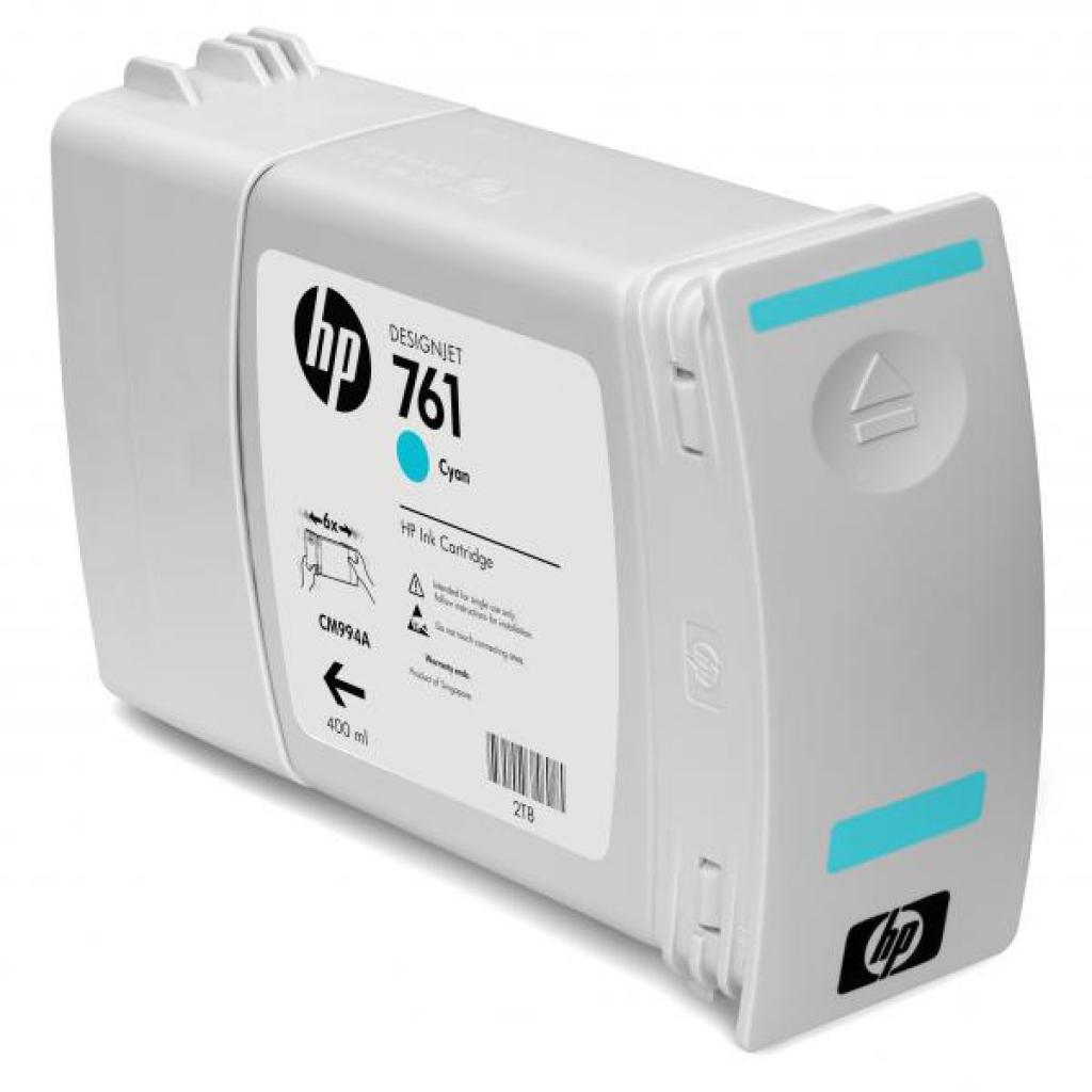 Картридж струйный HP №761 голубой для HP DJ T7100 (400мл) CM994A CM994A #1