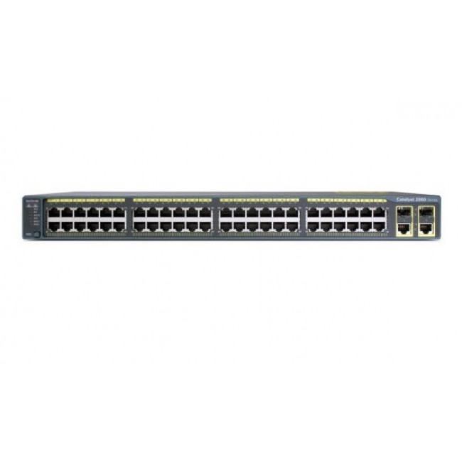 Комммутатор Cisco 48 10/100 PoE + 2 1000BT +2 SFP LAN Base Image WS-C2960-48PST-L WS-C2960-48PST-L #2