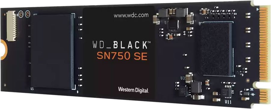 Твердотельный накопитель WD PCI-E 4.0 x4 500Gb WDS500G1B0E Black SN750 M.2 2280 WDS500G1B0E WDS500G1B0E
