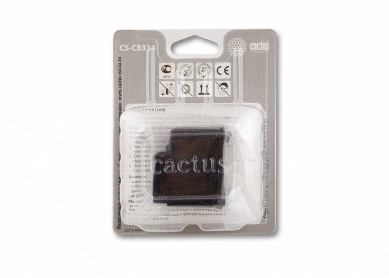 Картридж Cactus струйный CS-CB334 №54 черный для HP DJ F2140/F2188/F4100/DJ J3608/J3680 CS-CB334 CS-CB334