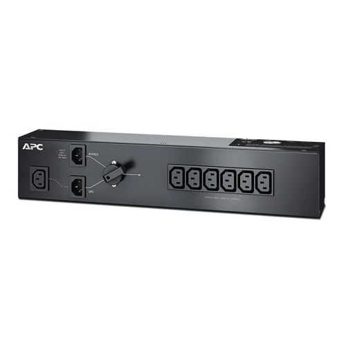 Панель байпаса APC Service Bypass PDU, 230V 10AMP W/ (6) IEC C13 out; IEC C14 in SBP1500RMI SBP1500RMI