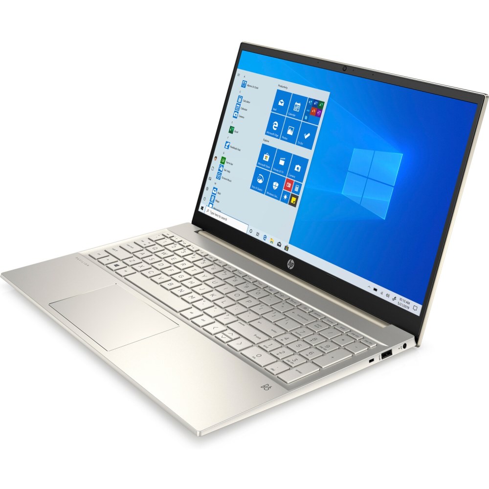 Ноутбук HP Pavilion 15-eh1018ur Ryzen 7 5700U/16Gb/SSD512Gb/AMD Radeon/15.6"/IPS/FHD (1920x1080)/Windows 10/gold/WiFi/BT/Cam 3E3R7EA 3E3R7EA